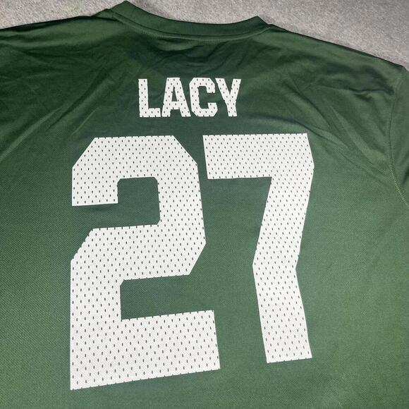 NFL Team Apparel Vintage Green Bay Packers Eddie Lacy Men’s Size XXL - Picture 4 of 5
